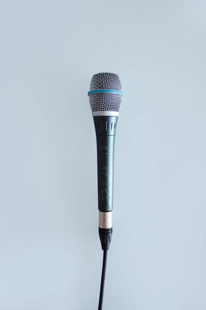 Dev Sarwal - Corporate Speaking - Microphone